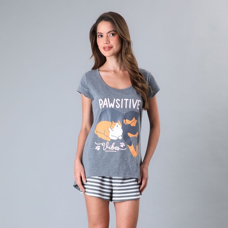 Pijama Algodón Mujer
