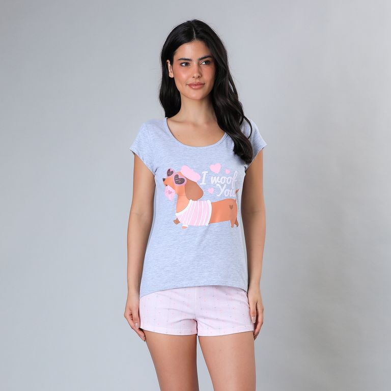 Pijama Algodón Mujer