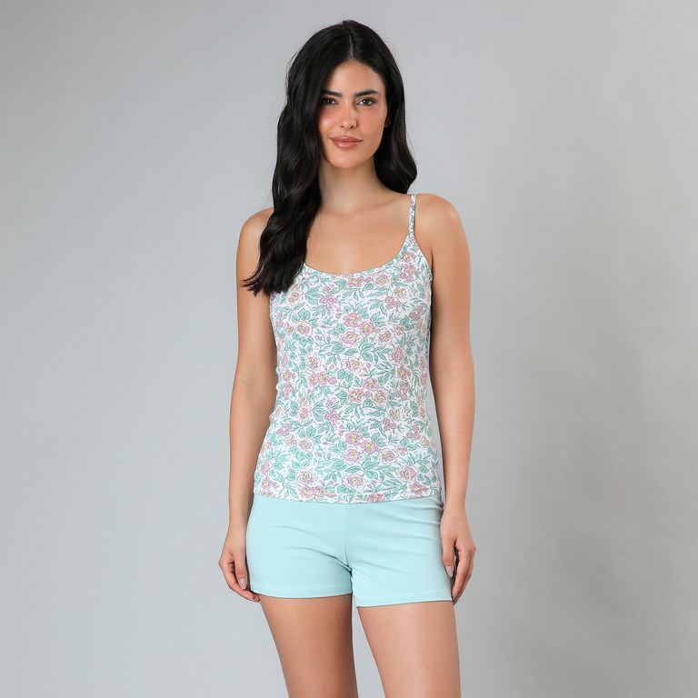 Pijama Algodón Mujer