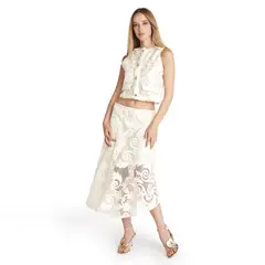 MALVA - Blusa Bordados Mujer