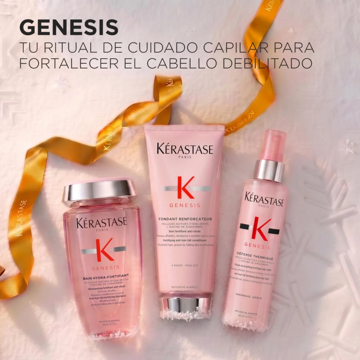 KERASTASE Set Genesis Thermique Trío Holiday 2026 Edición Limitada ...