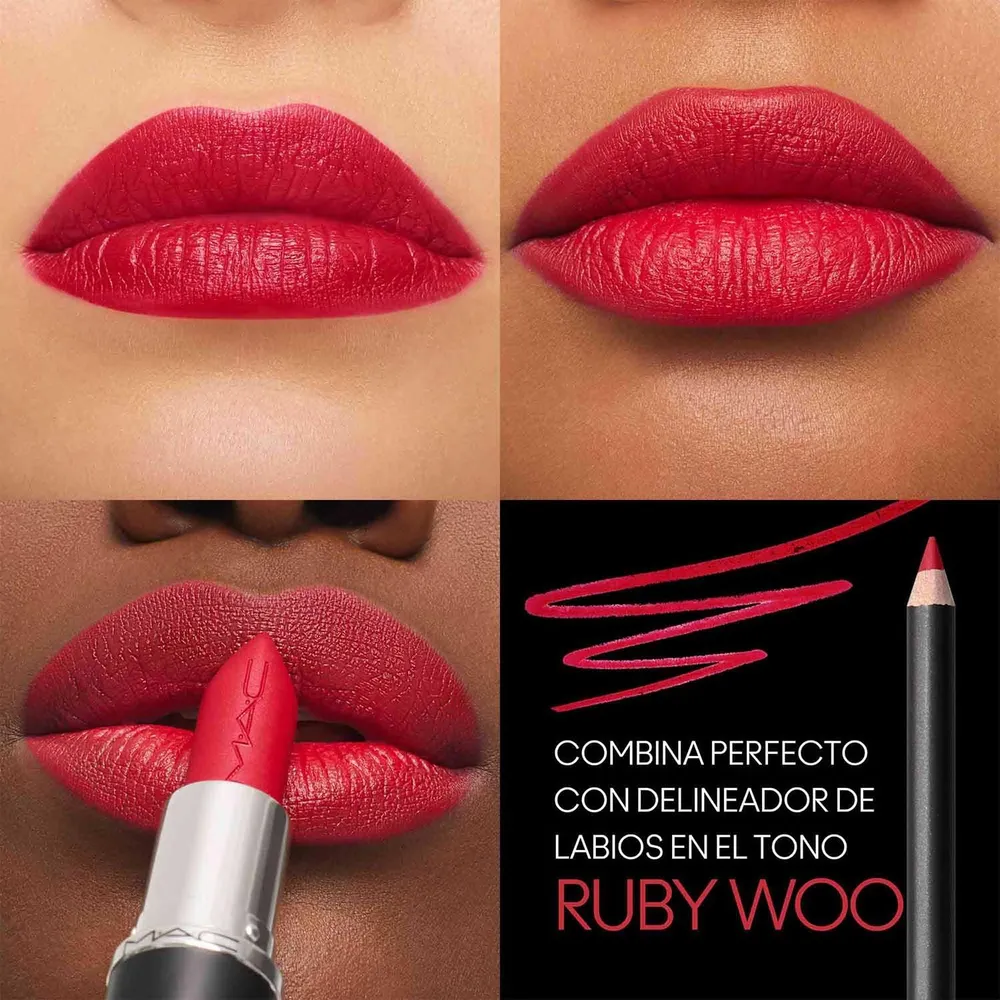 Set de Maquillaje de Labios Mini Rooby Woo Edit M·A·C, foto 5