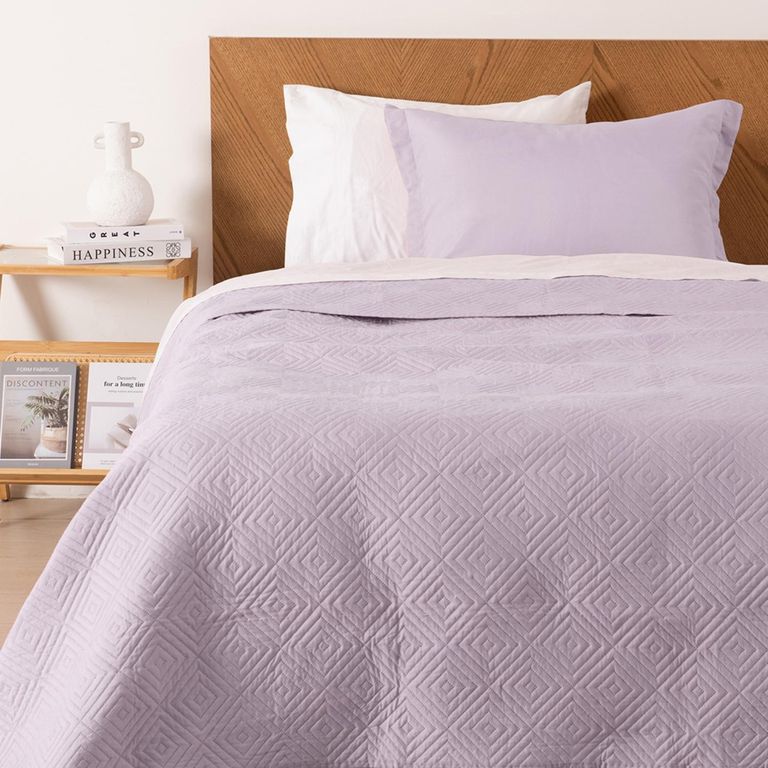 Quilt Cordoba 1.5 Plazas Lila