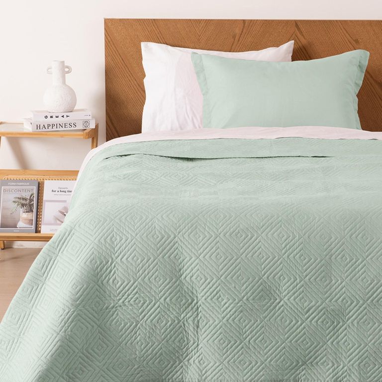 Quilt Cordoba 1.5 Plazas Verde