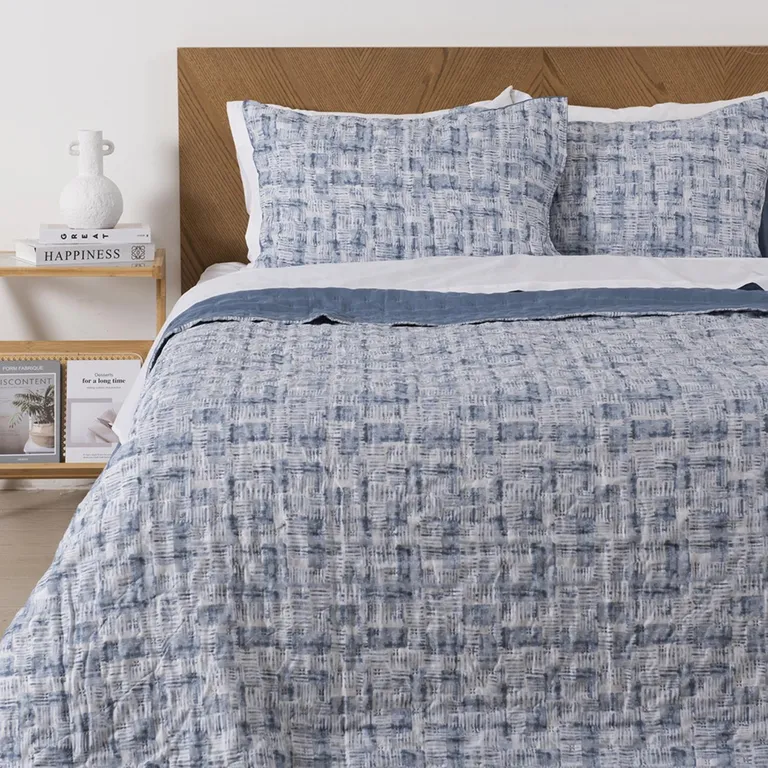Quilt Mallorca Mf 2 Plazas Blau