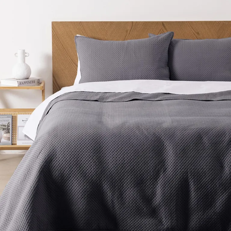 Quilt Ultra Cadiz Mf 2 Plazas Gris