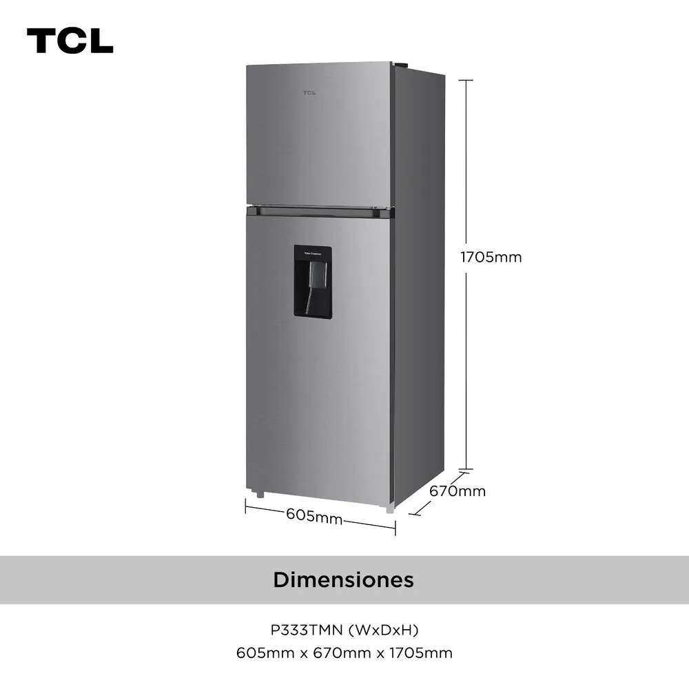 TCL P333TMN Gris, foto 4