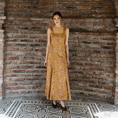MARINA MIA - Vestido Largo Estampado Mujer
