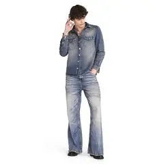 AMERICANINO - Camisa Vaquera Hombre