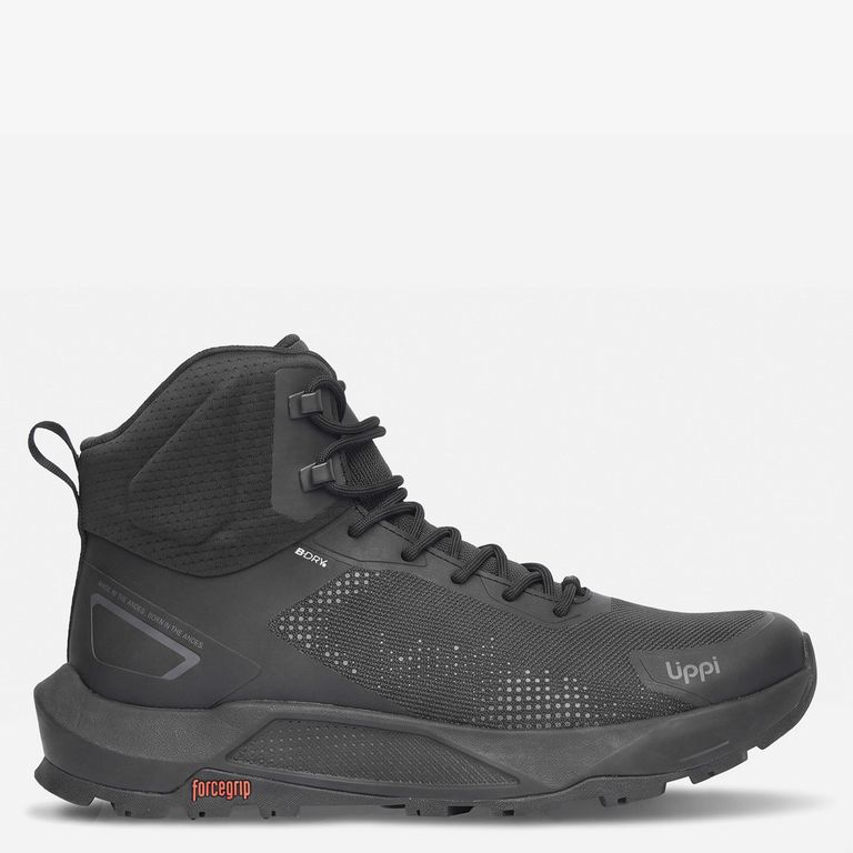 Iron Stone II Mid Zapatilla Outdoor y Trekking Hombre Negro