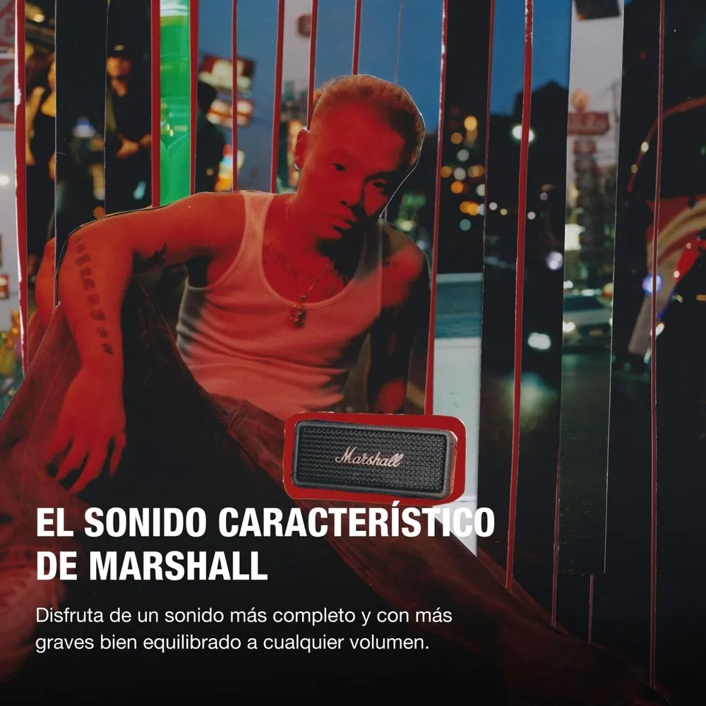 Marshall Emberton II Negro y Latón, foto 11