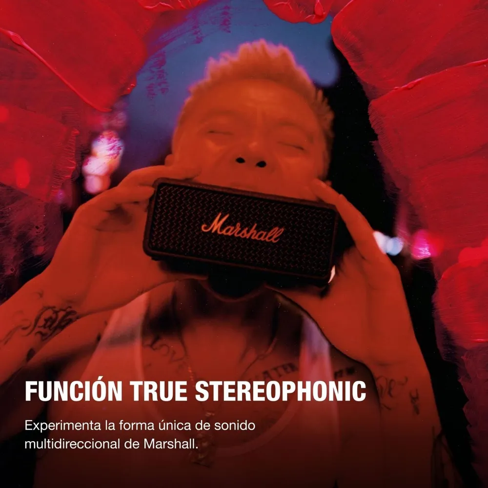 Marshall Emberton II Negro y Latón, foto 12