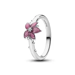 PANDORA - Anillo En Plata Flor De Cerezo De Mulan De Disney