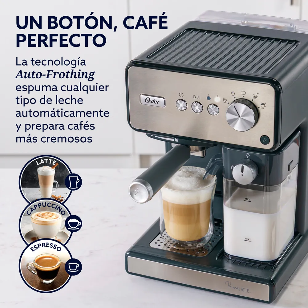 Cafetera PrimaLatte Silver, foto 2