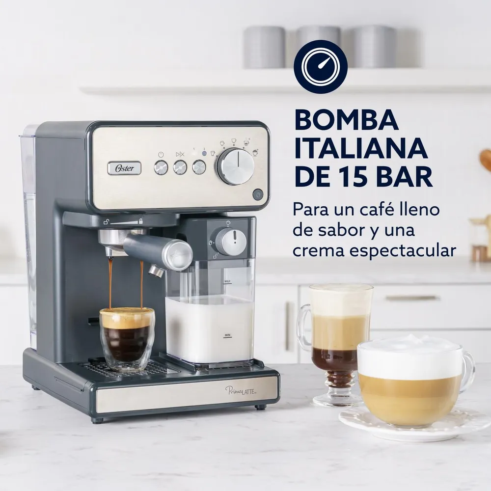Cafetera PrimaLatte Silver, foto 3