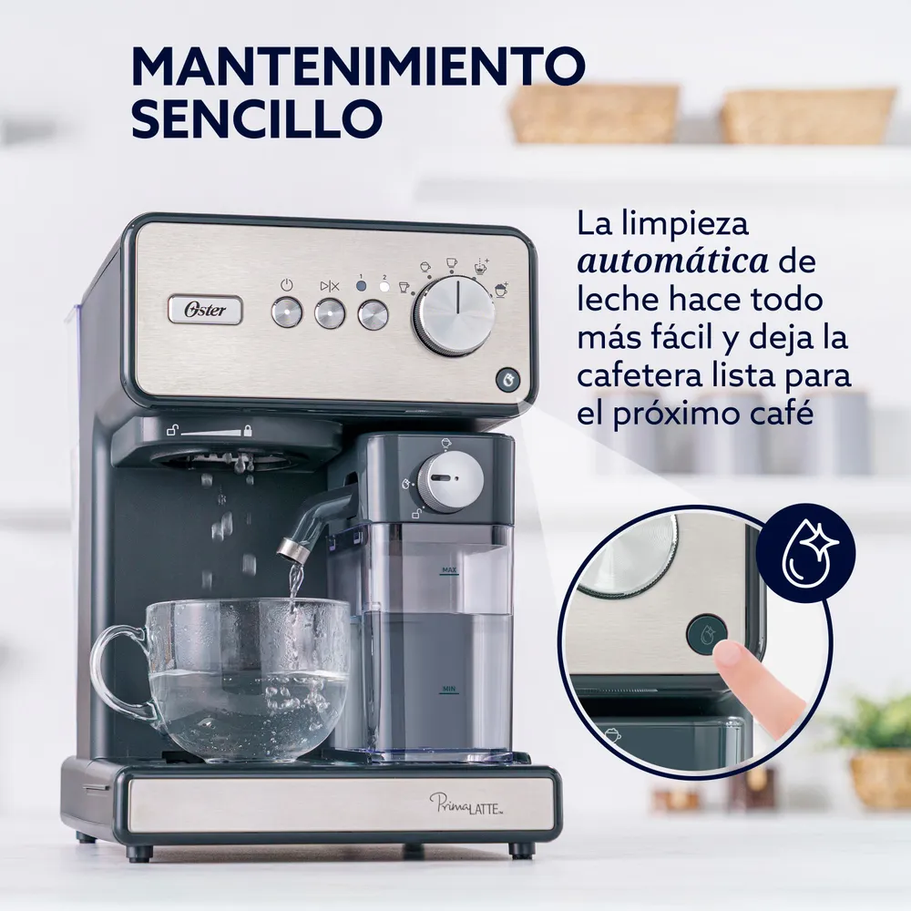 Cafetera PrimaLatte Silver, foto 5