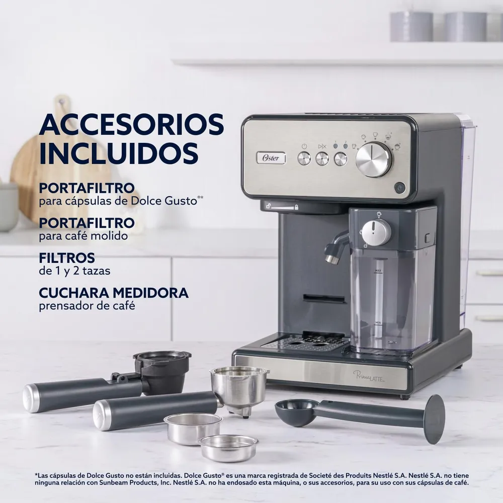 Cafetera PrimaLatte Silver, foto 6