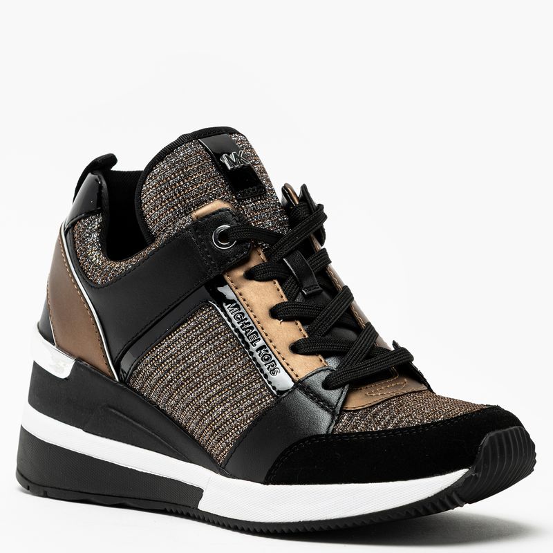 Michael Kors - Zapatilla Urbana Mujer Cuero Negra