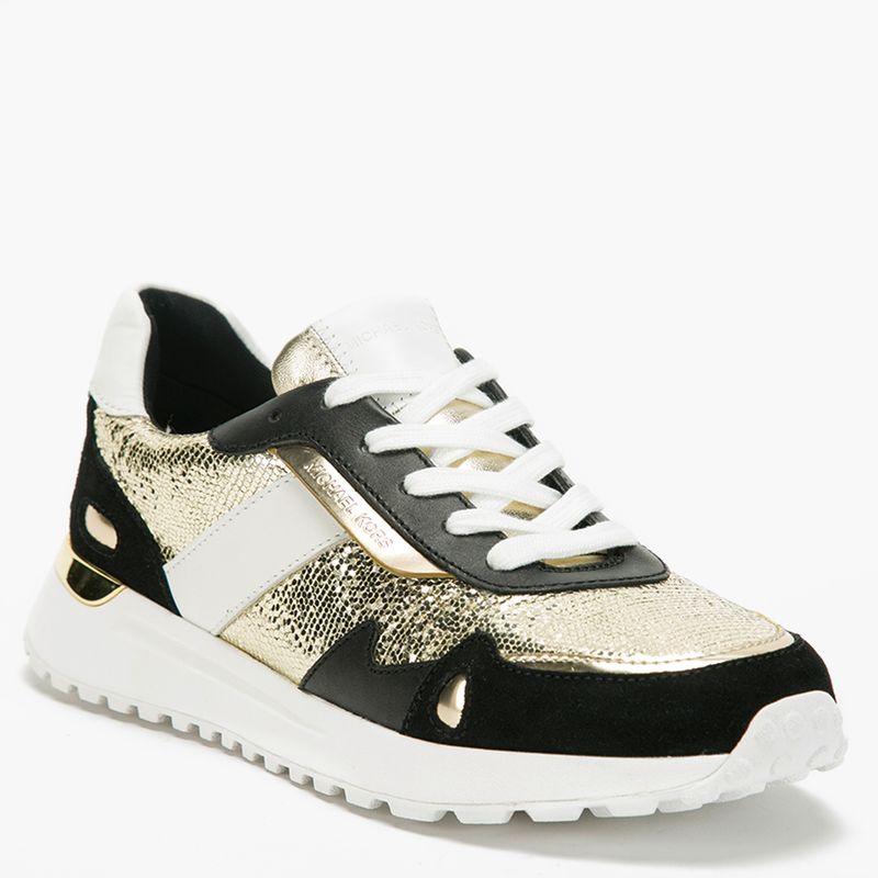Michael Kors - Zapatilla Urbana Mujer Dorada