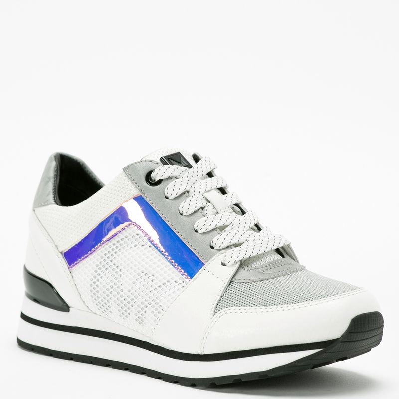 Michael Kors - Zapatilla Urbana Mujer Cuero Blanca