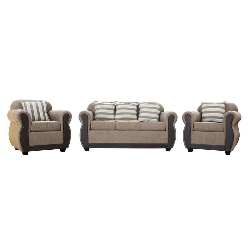 ARTSOFA - Living 3-1-1 Atenea 5 Cuerpos Tela Beige