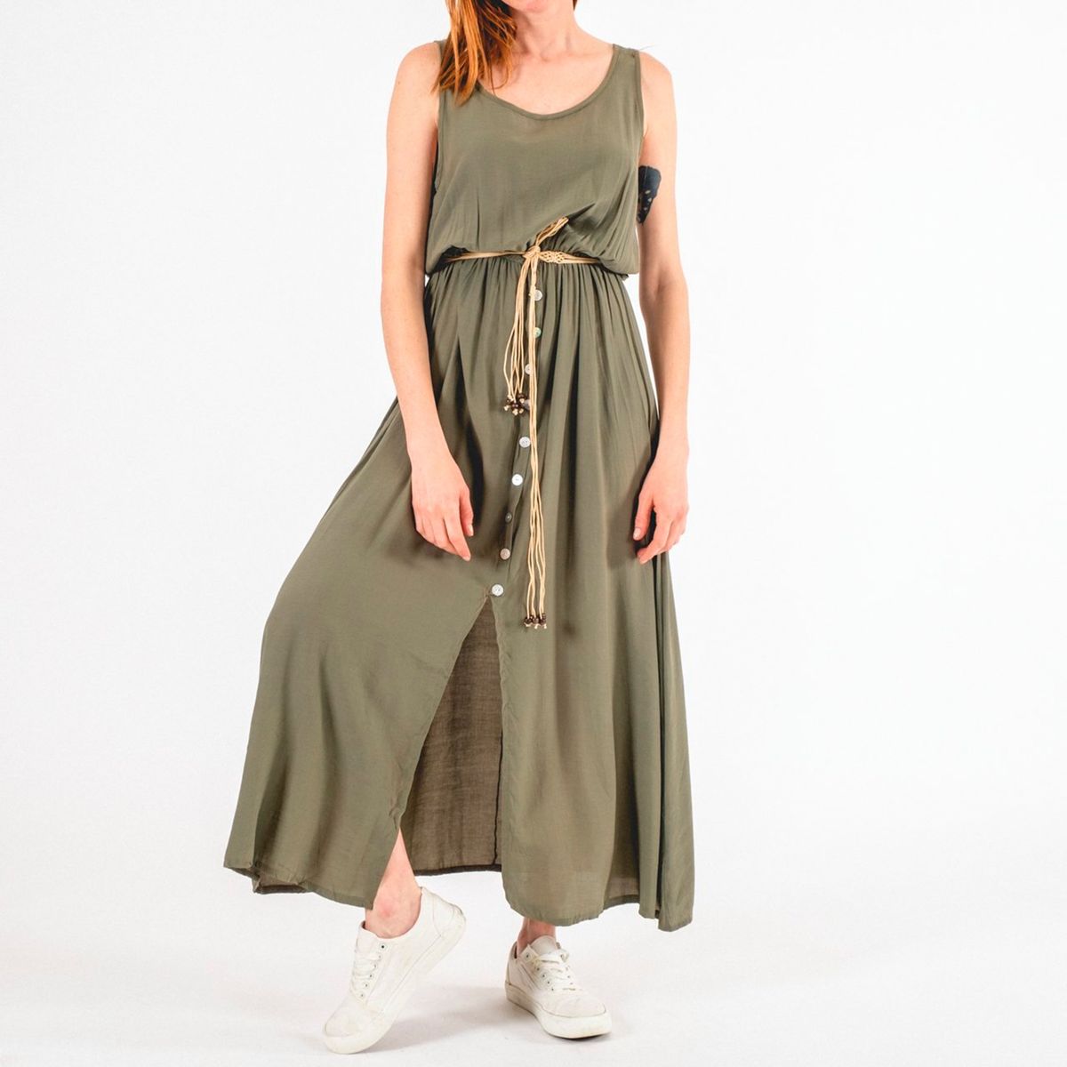 GUINDA - Vestido Maxi Mujer