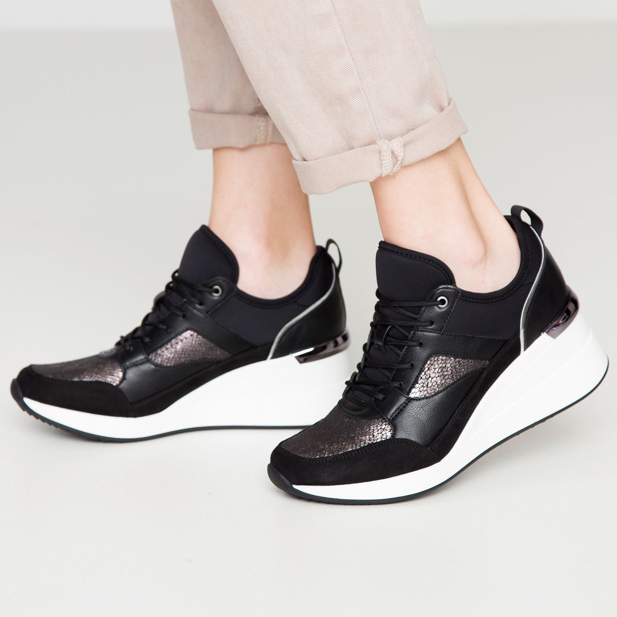 ALDO - Zapatilla Urbana Mujer Negra