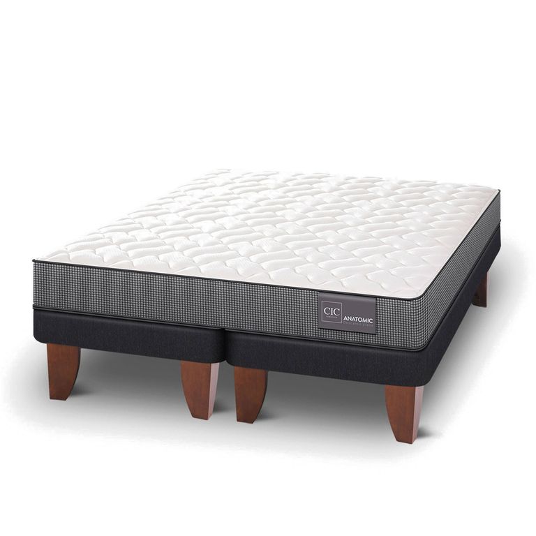 CIC Cama Europea Anatomic King X 2.00Mt Base Dividida