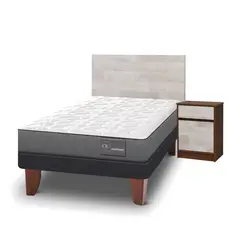 CIC - Cama Europea Anatomic 14 1.5 Plazas Mueble + Respaldo