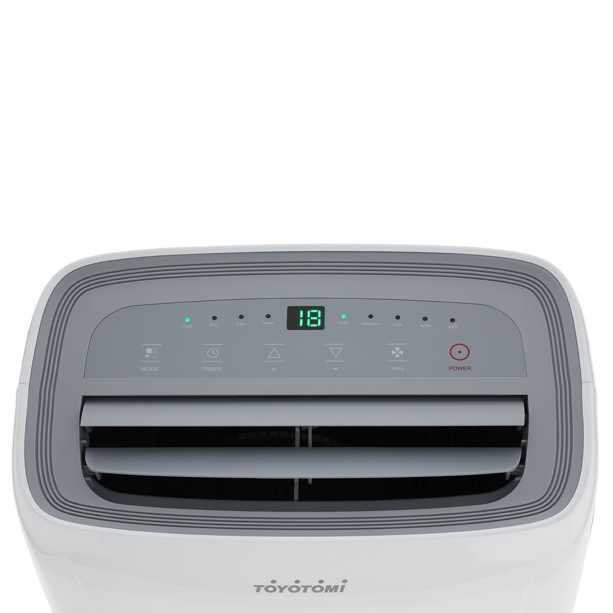 TOYOTOMI - Aire Acondicionado Portatil Frio AC-10BW 10.000 BTU Wifi Toyotomi