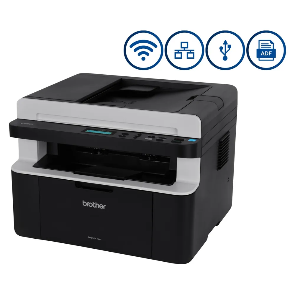 Impresora Multifuncional Láser DCP1617NW Monomocromática WiFi ADF Ethernet, foto 4