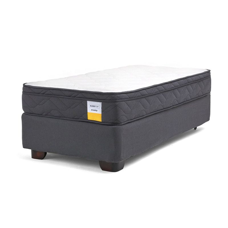 DRIMKIP - Cama Americana Eurotop 1.5 Plazas X 1.90Mt Drimkip