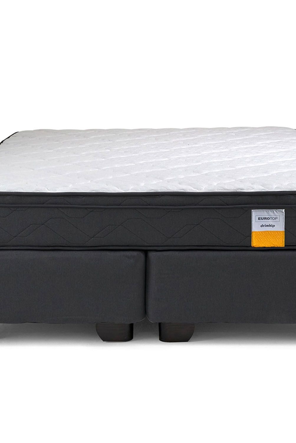 DRIMKIP - Cama Americana Eurotop 2 Plazas X 1.90Mt Base Dividida Drimkip
