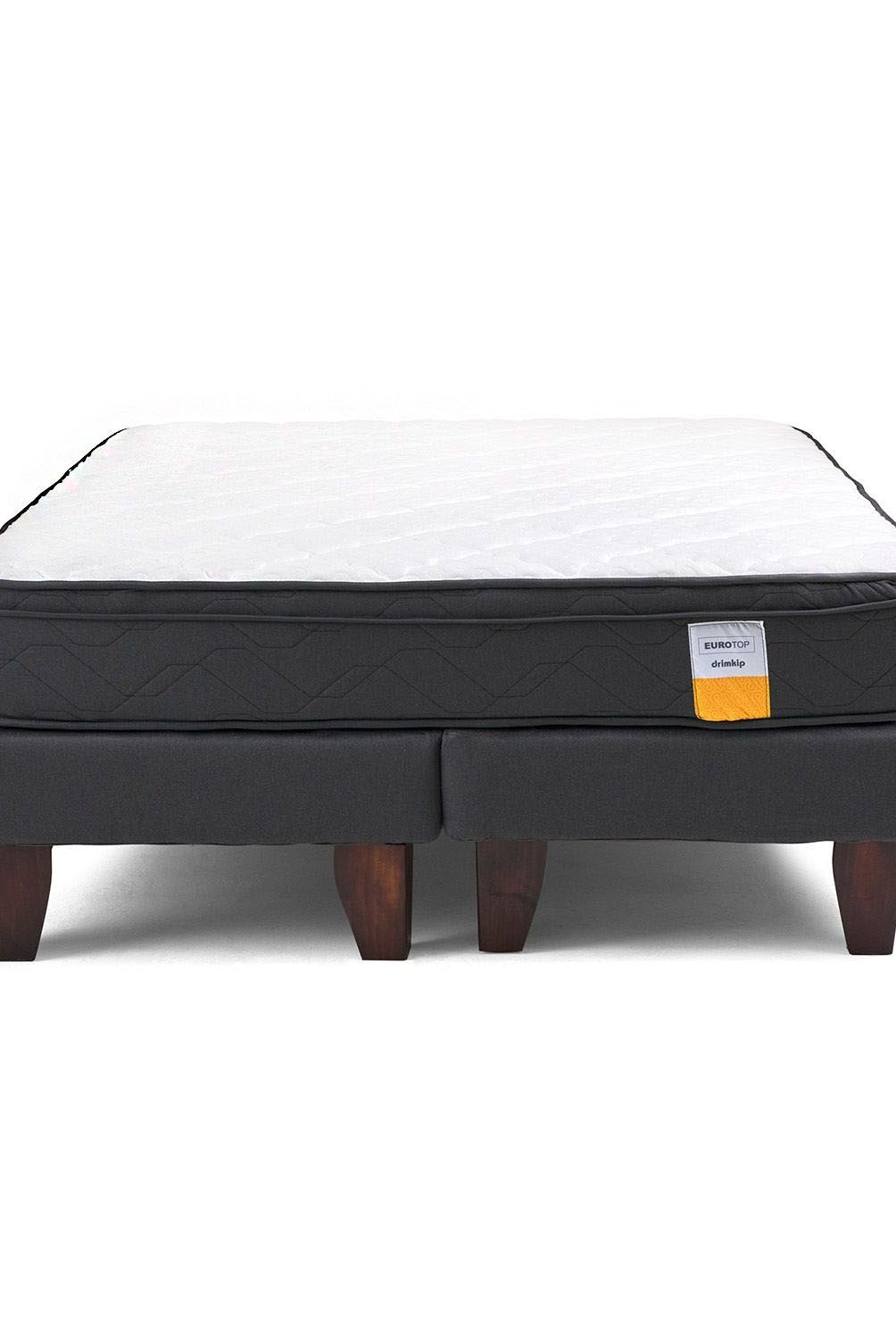 DRIMKIP - Cama Europea Eurotop Full X 1.90Mt Base Dividida Drimkip