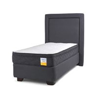 Cama Americana Eurotop 1.5 Plazas + Respaldo