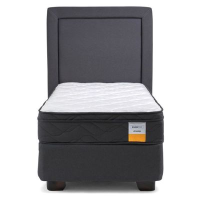 Imagen 2 del producto Cama Americana Eurotop 1.5 Plaza Plus Bn 105X200 Cm + Respaldo