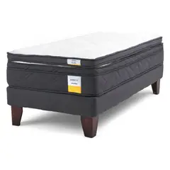 DRIMKIP - Cama Europea Eurotop 1 Plaza 90x190 cm + Topper