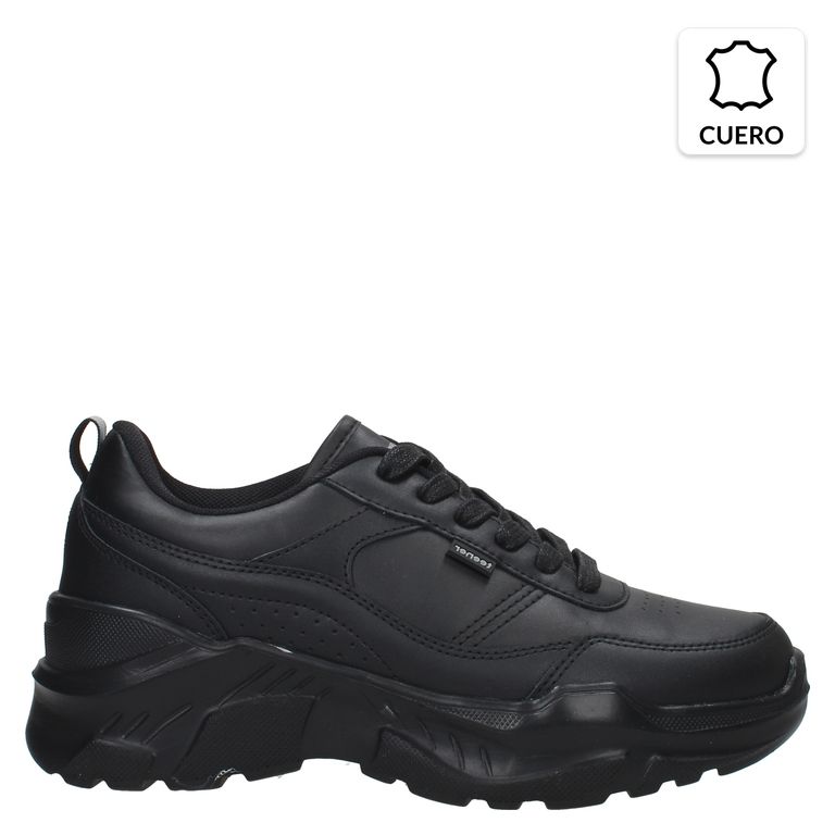 Zapatilla Escolar Niña Cuero (34 a 40)