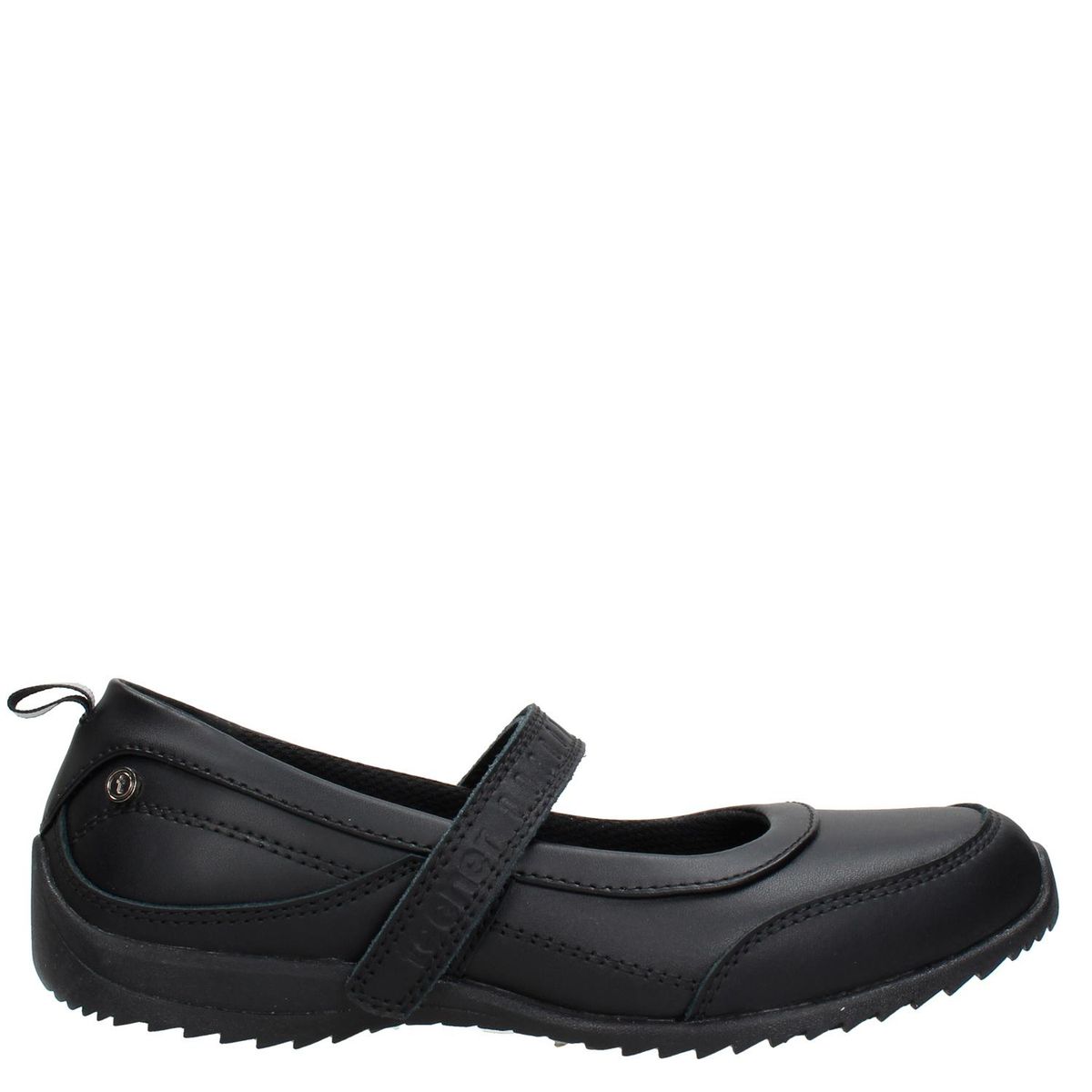 TEENER - Calzado Escolar Niña Cuero Negro (34 A 40) Teener