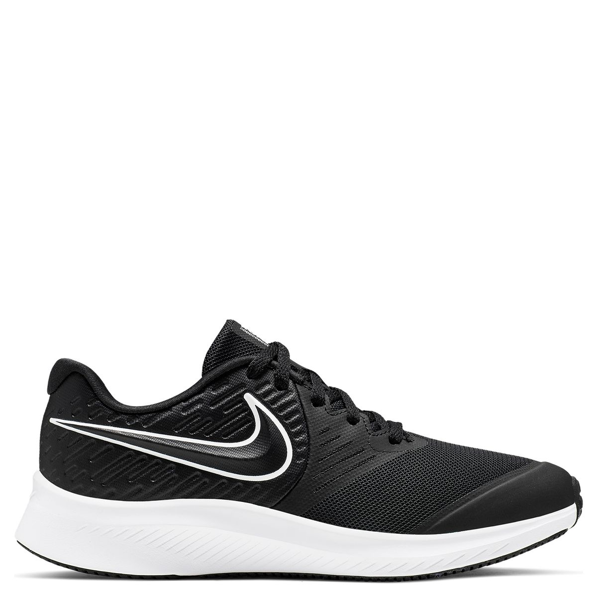 NIKE - Star Runner 2 Zapatilla Deportiva Niño Negro (34.5 a 37.5) Nike