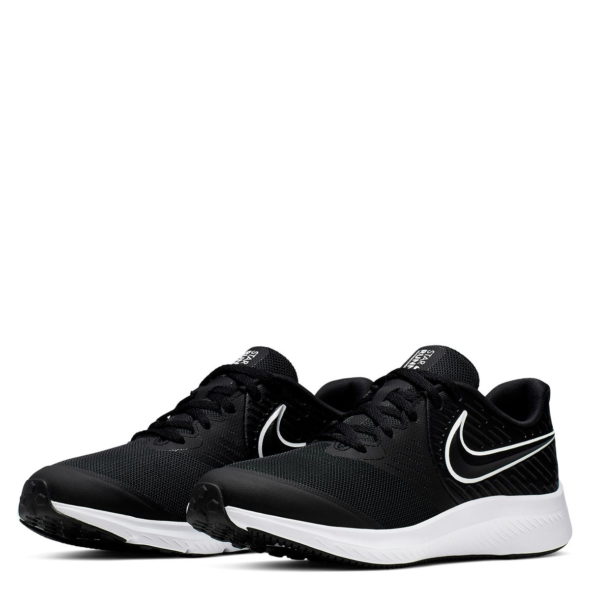 NIKE - Star Runner 2 Zapatilla Deportiva Niño Negro (34.5 a 37.5) Nike