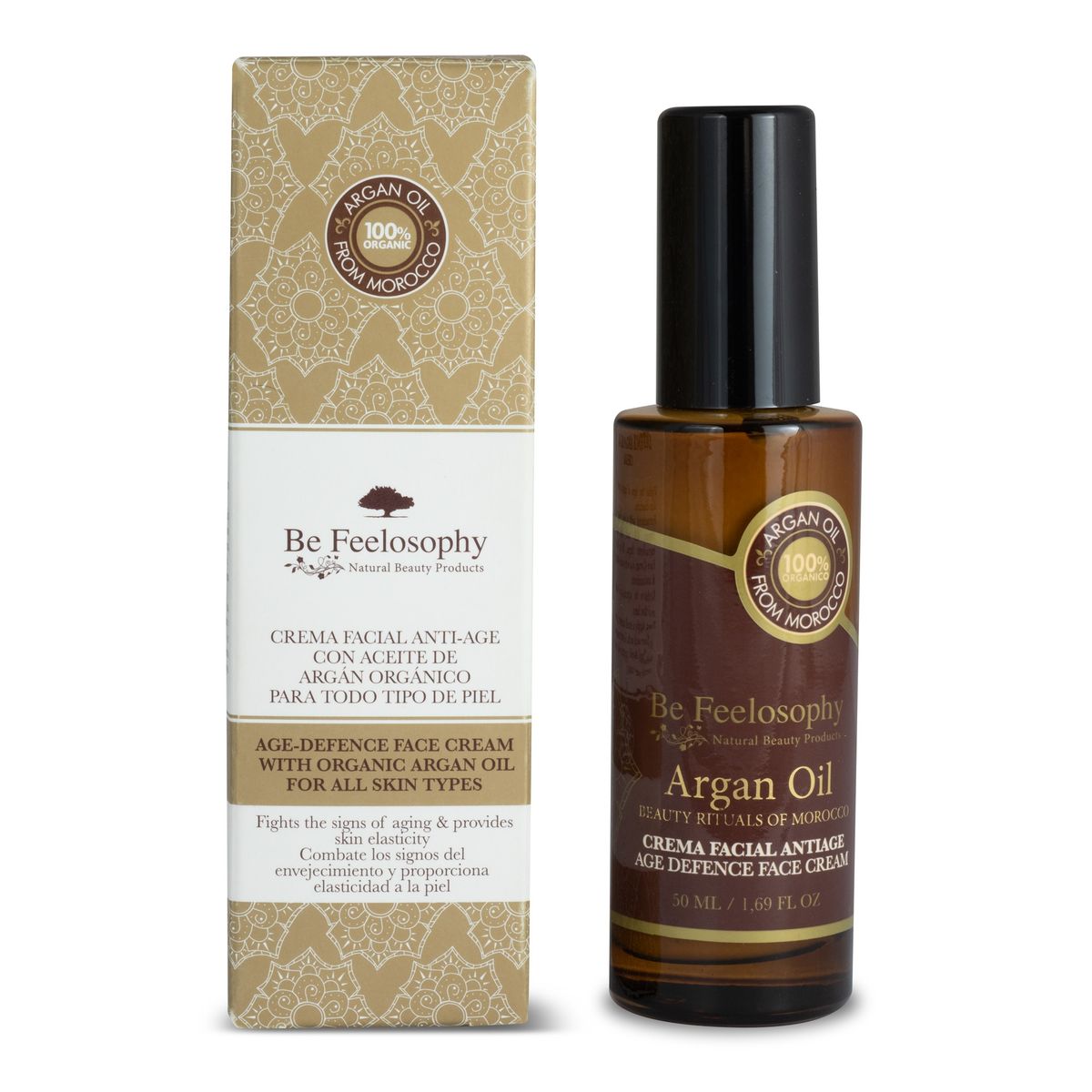 BE FEELOSOPHY - Crema Facial Argan 100 ml Be Feelosophy