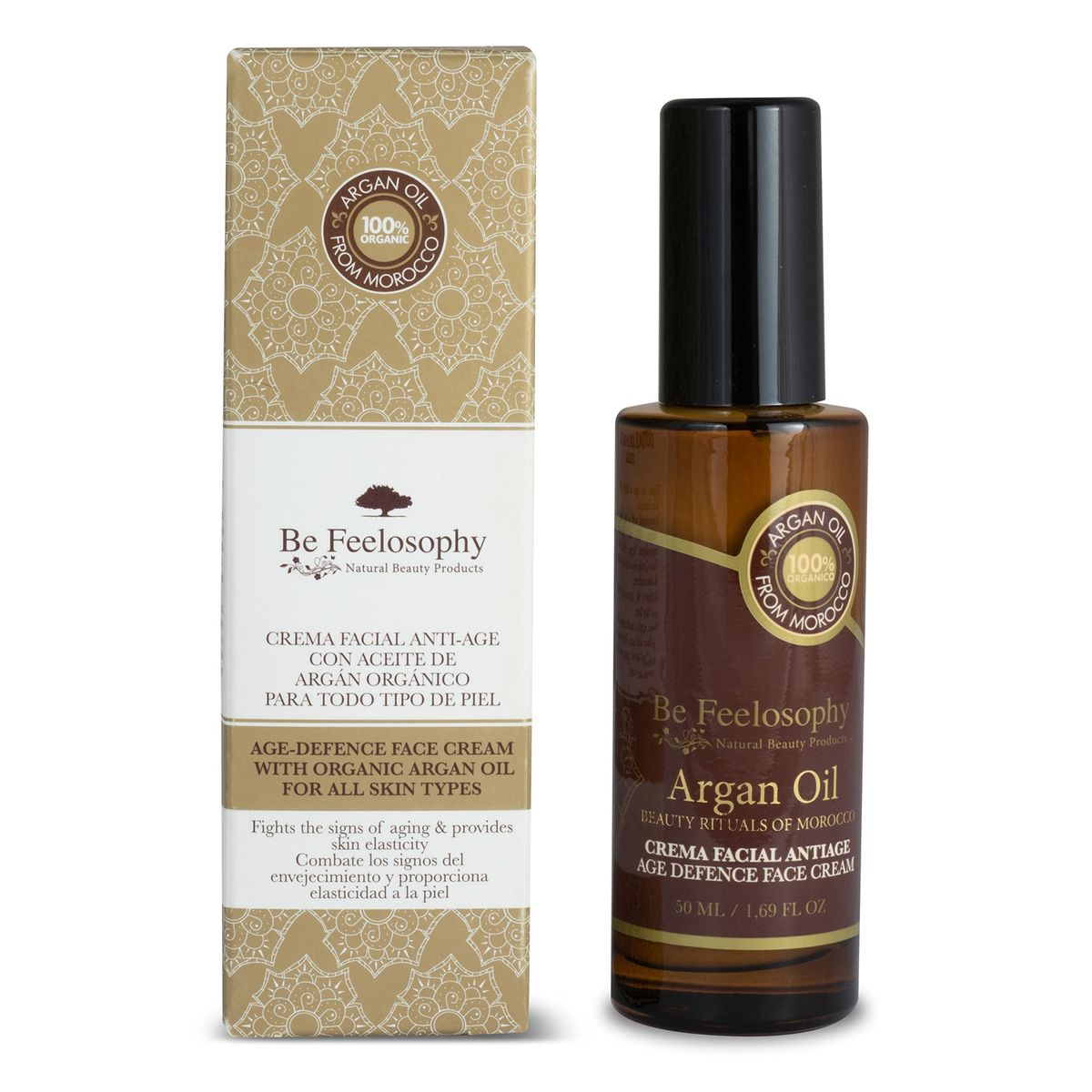BE FEELOSOPHY - Crema Facial Argan 100 ml Be Feelosophy