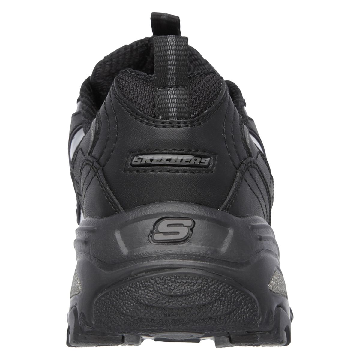 SKECHERS - Calzado Escolar Niña Cuero Negro (35 a 40) Skechers