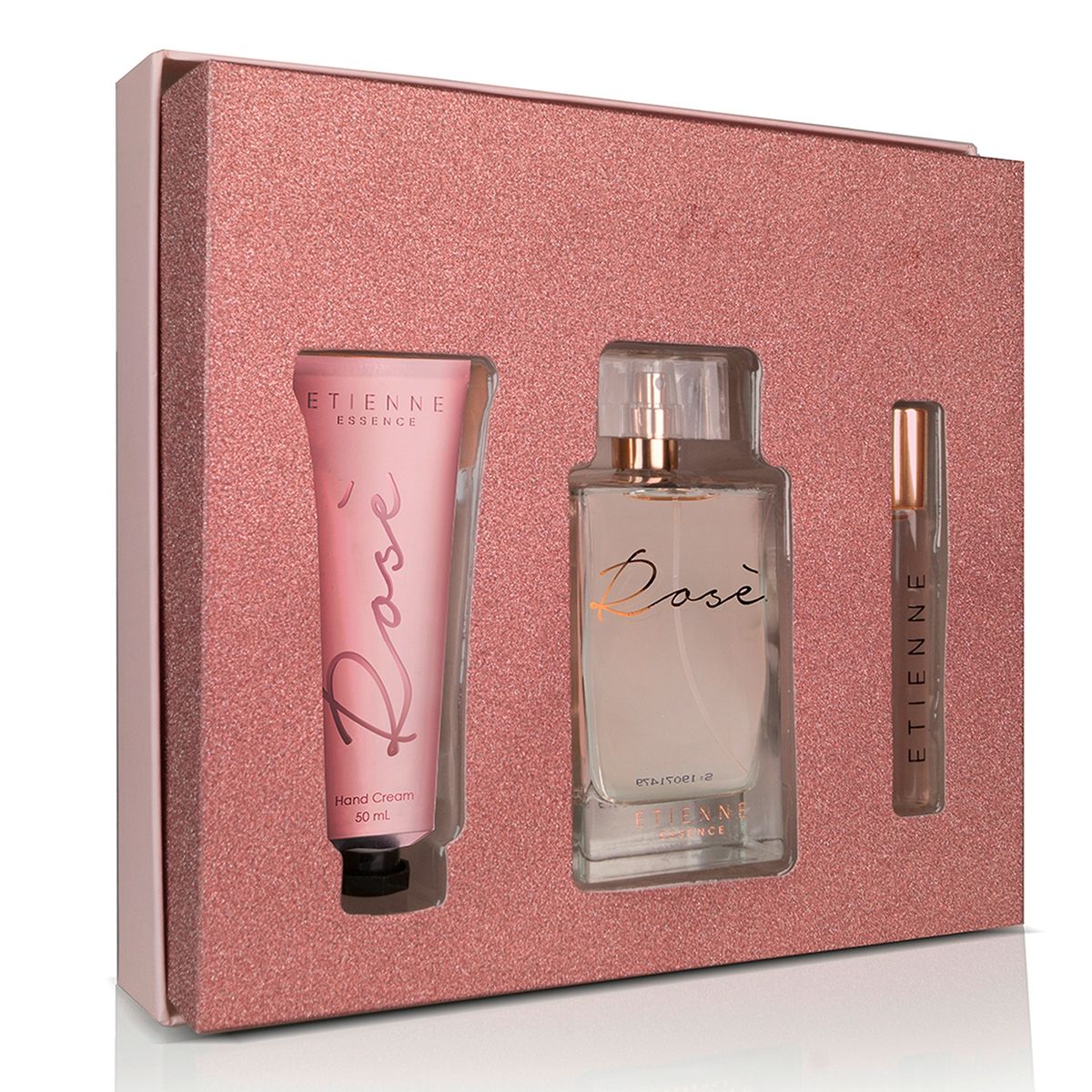 ETIENNE - Set Perfume Mujer Essence Rosé EDP 100ML + Crema de Manos 50ML Etienne