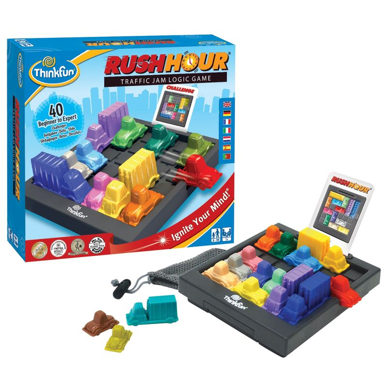 THINKFUN - Juegos de Mesa Rush Hour Thinkfun