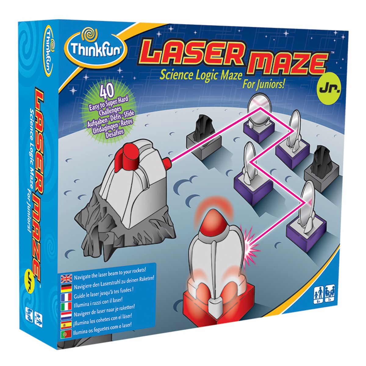 THINKFUN - Caramba Juegos De Mesa Laser Maze Junior Thinkfun