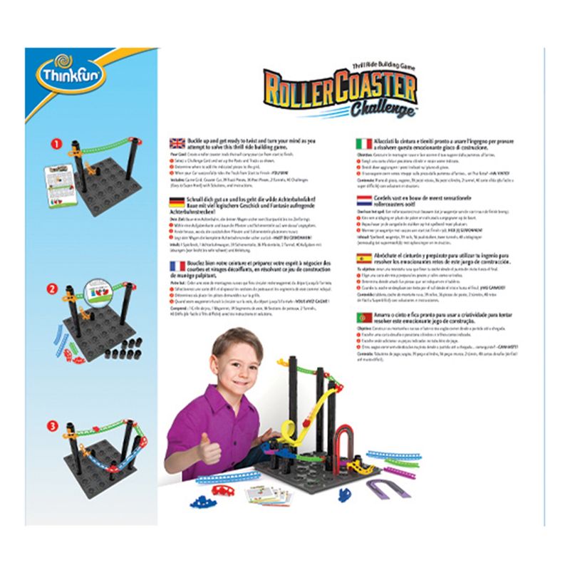 THINKFUN - Caramba Juegos De Mesa Roller Coaster Challenge Thinkfun
