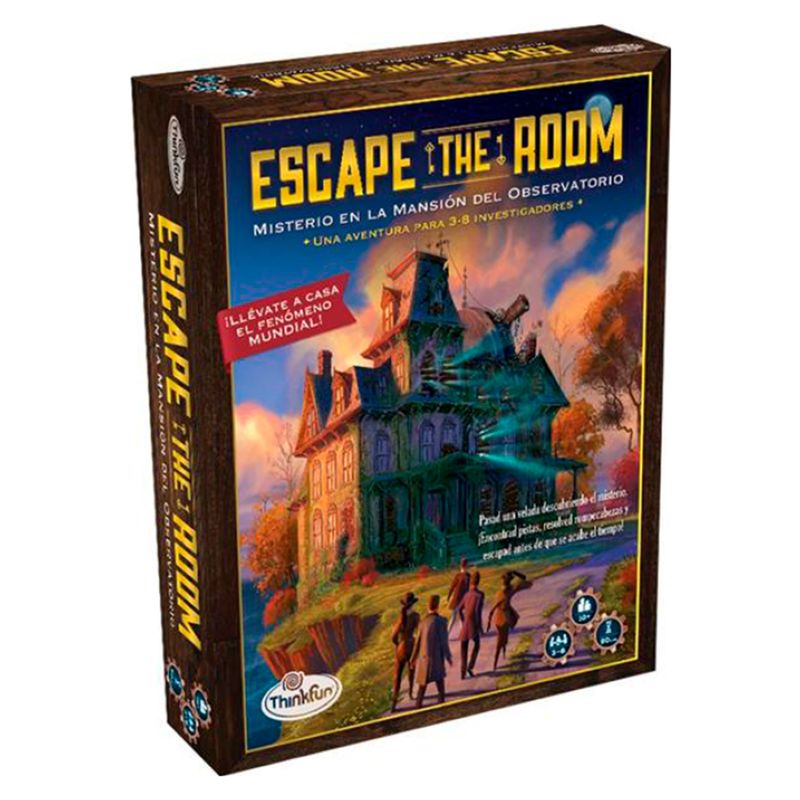 THINKFUN - Caramba Escape The Room: El Misterio De La Mansion Del Astronomo Thinkfun