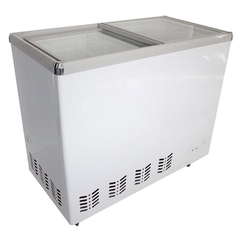 BOZZO - CONGELADORA TAPA VIDRIO 350 LTS CON LLAVE